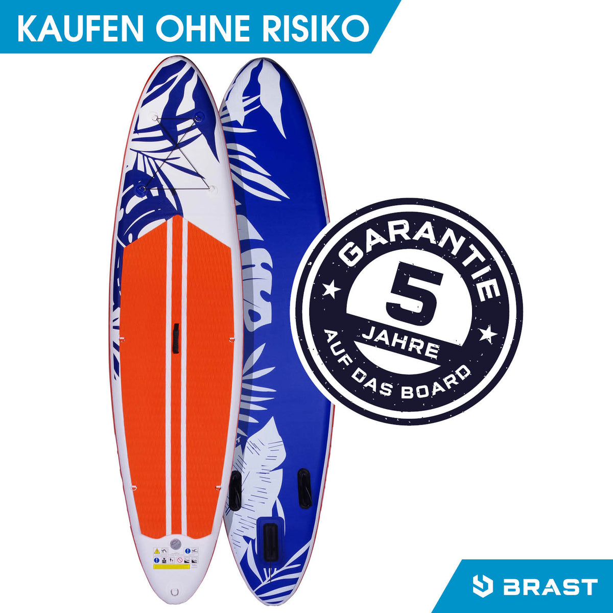 SUP Board aufblasbar FUSION 320 orange