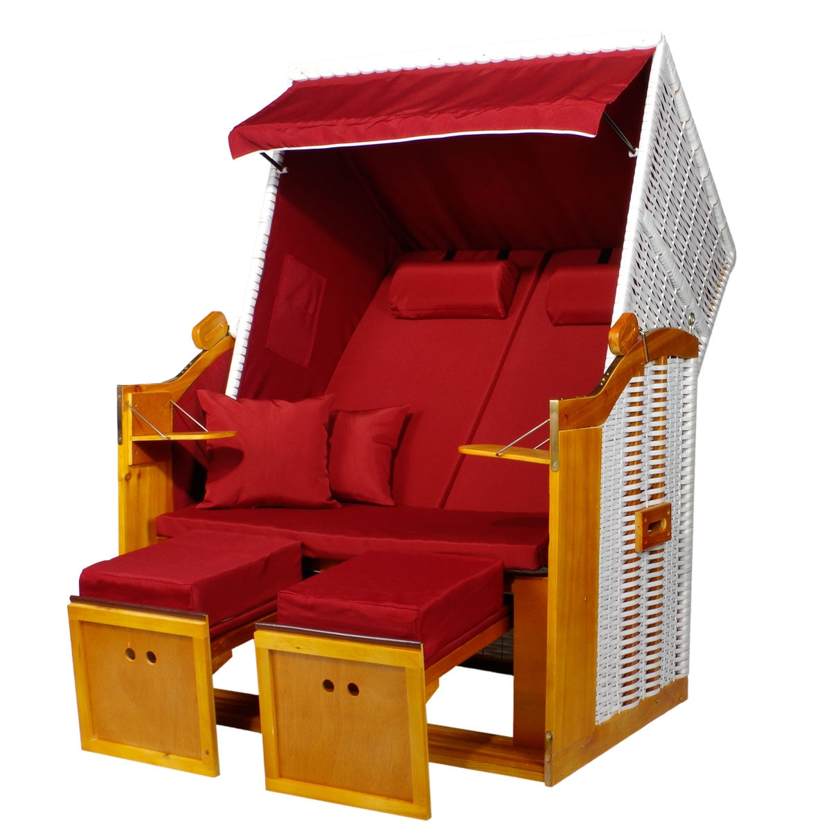 Strandkorb "Flexi" Grundmodell rot