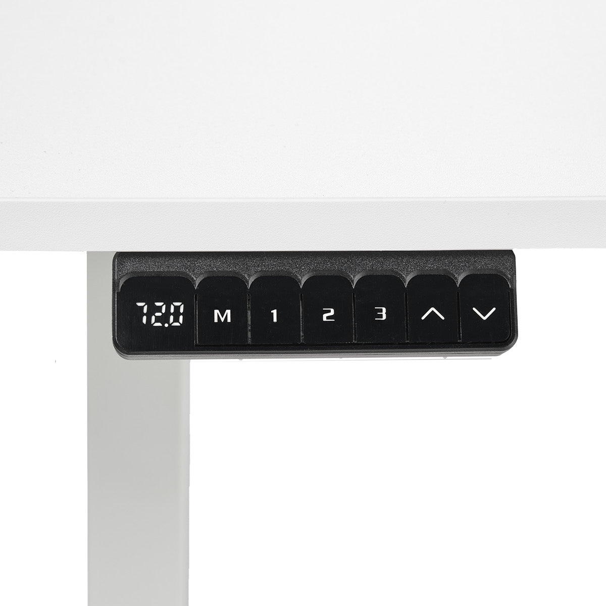Ambiness höhenverstellbarer Schreibtisch FlexxPro 120x60 weiß