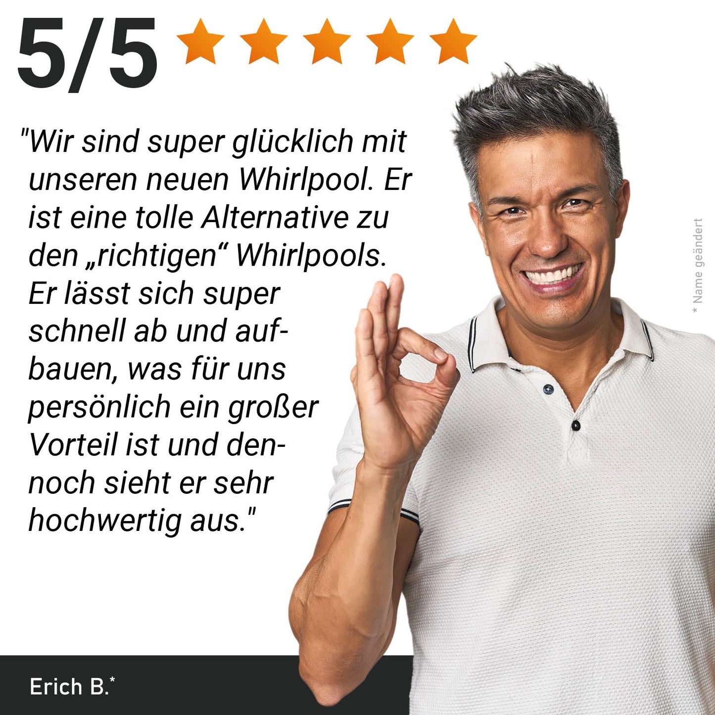 BRAST Aufblasbarer Whirlpool MSpa AURORA URBAN 6 Personen mit LED