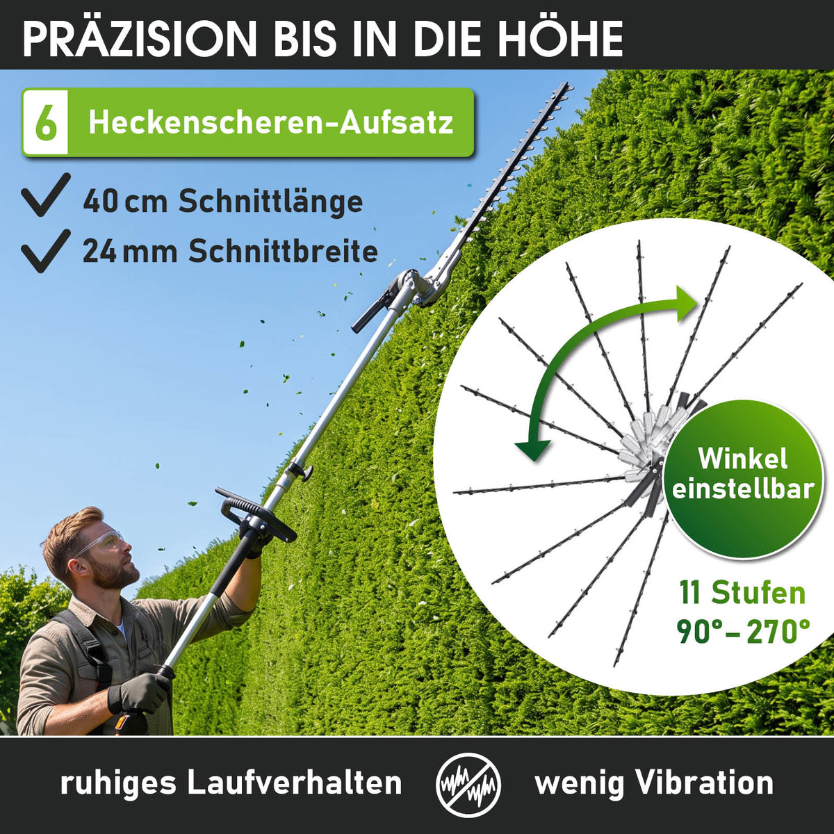 BRAST  6in1 Benzin Motorsense 4-Takt 3805