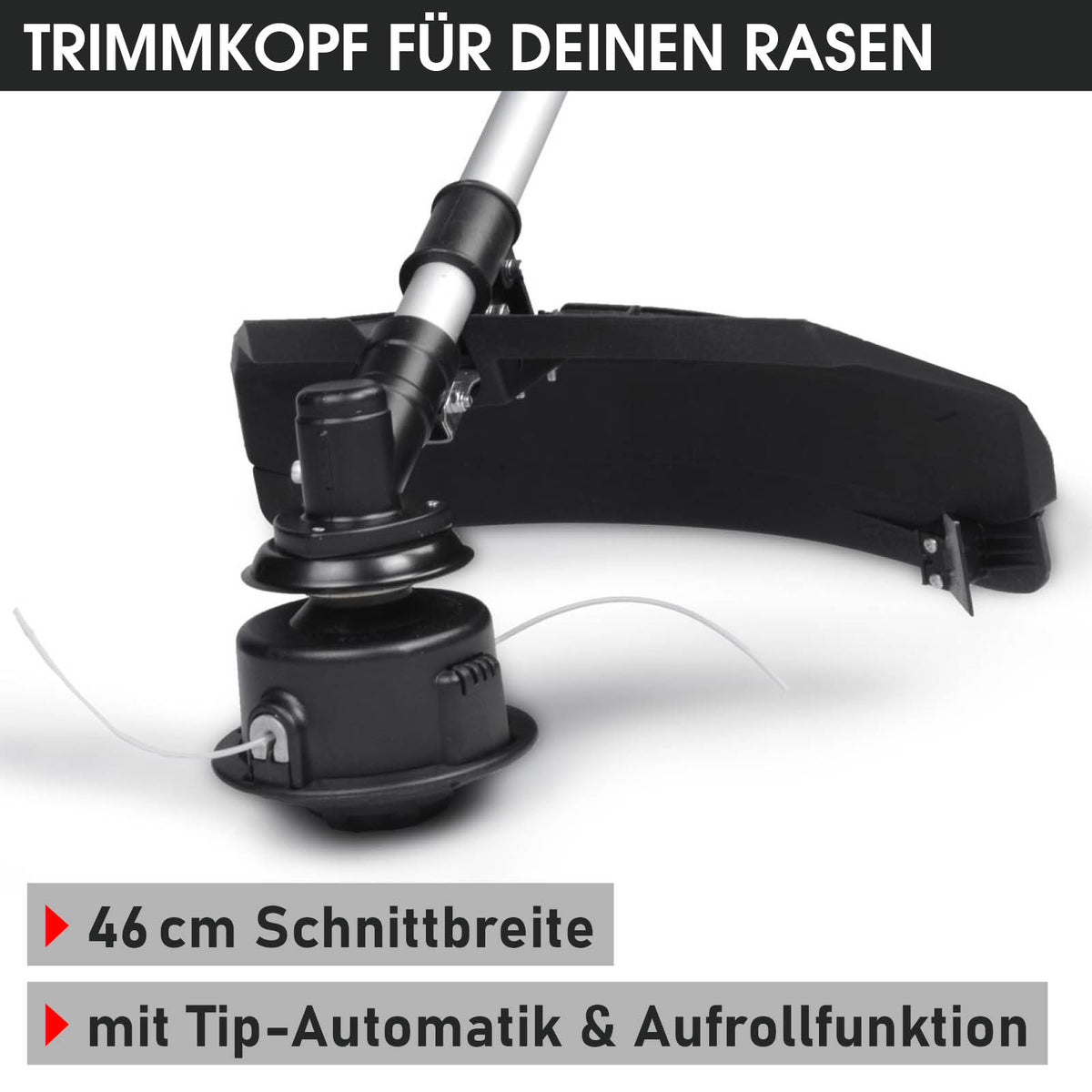 BRAST 4in1 Benzin Freischneider 4-Takt 3801