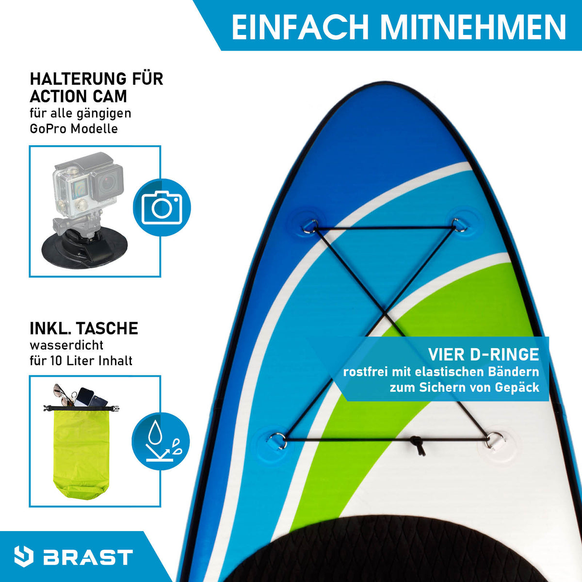 SUP-Board aufblasbar SPEED 300