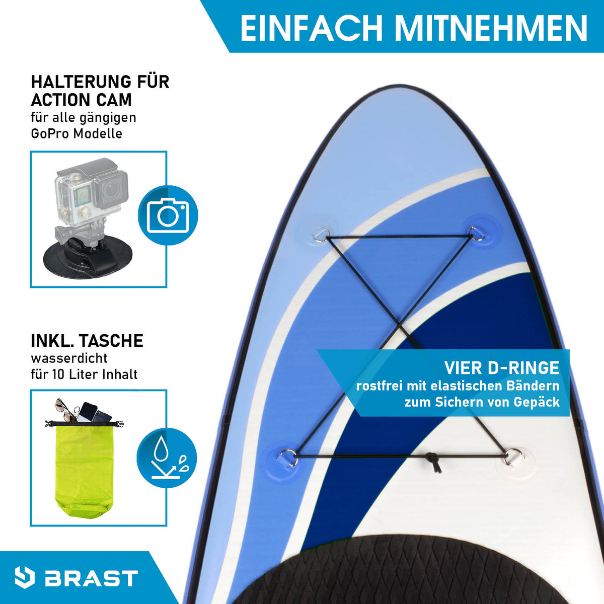 SUP Board aufblasbar GLIDER 320