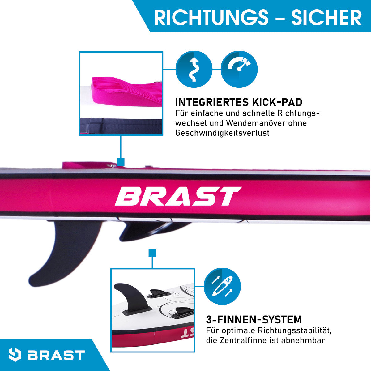 SUP Board aufblasbar KOLIBRI 300