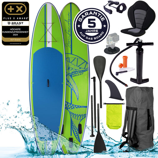 SUP Board aufblasbar SHARK 320 green