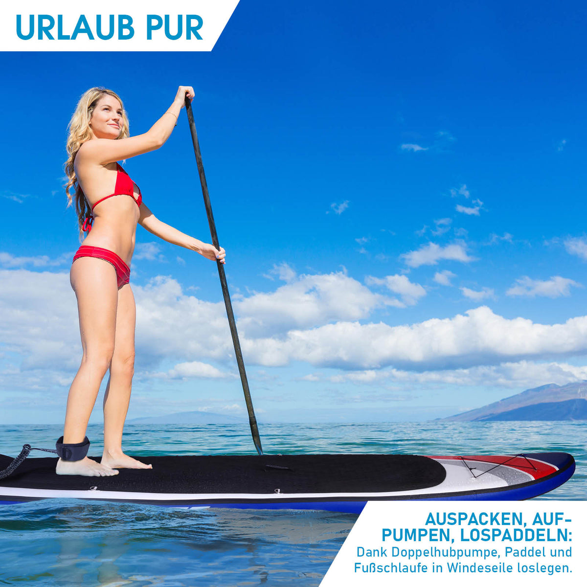 SUP Board aufblasbar DELUXE 365
