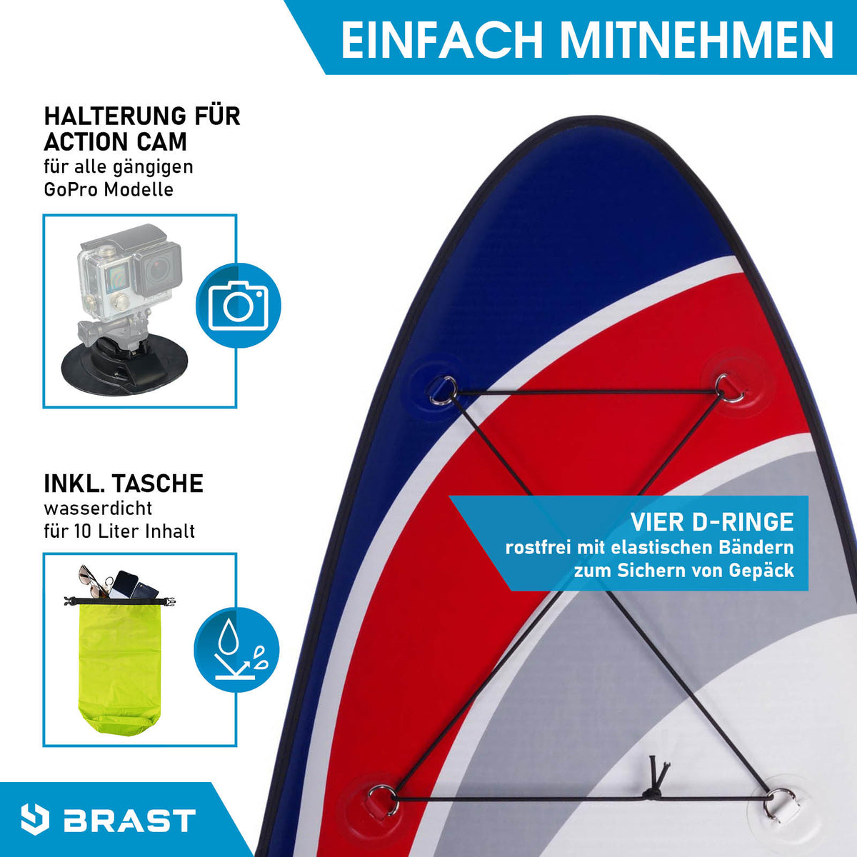 SUP Board aufblasbar DELUXE 365