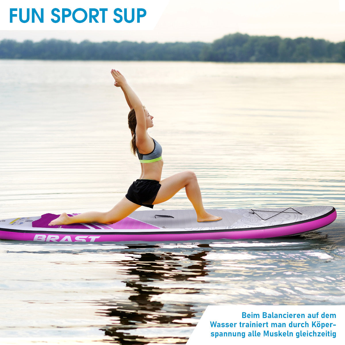 SUP Board aufblasbar FLOWER 300