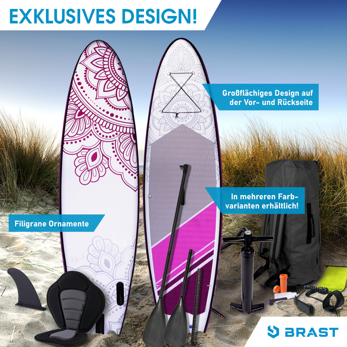 SUP Board aufblasbar FLOWER 300