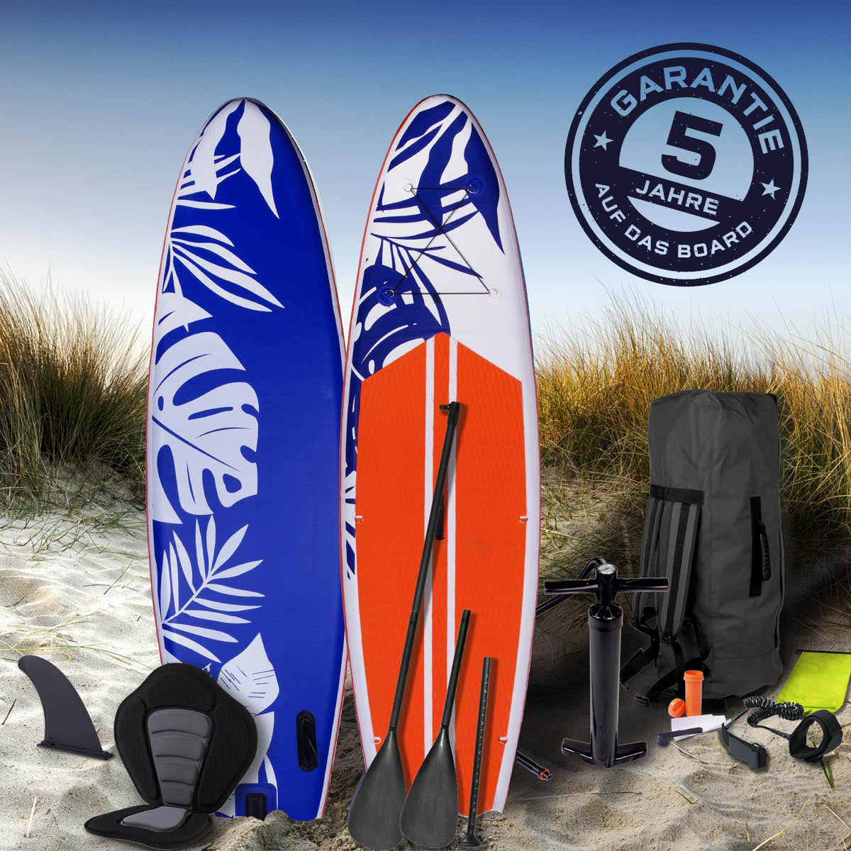 SUP Board aufblasbar FUSION 320 orange