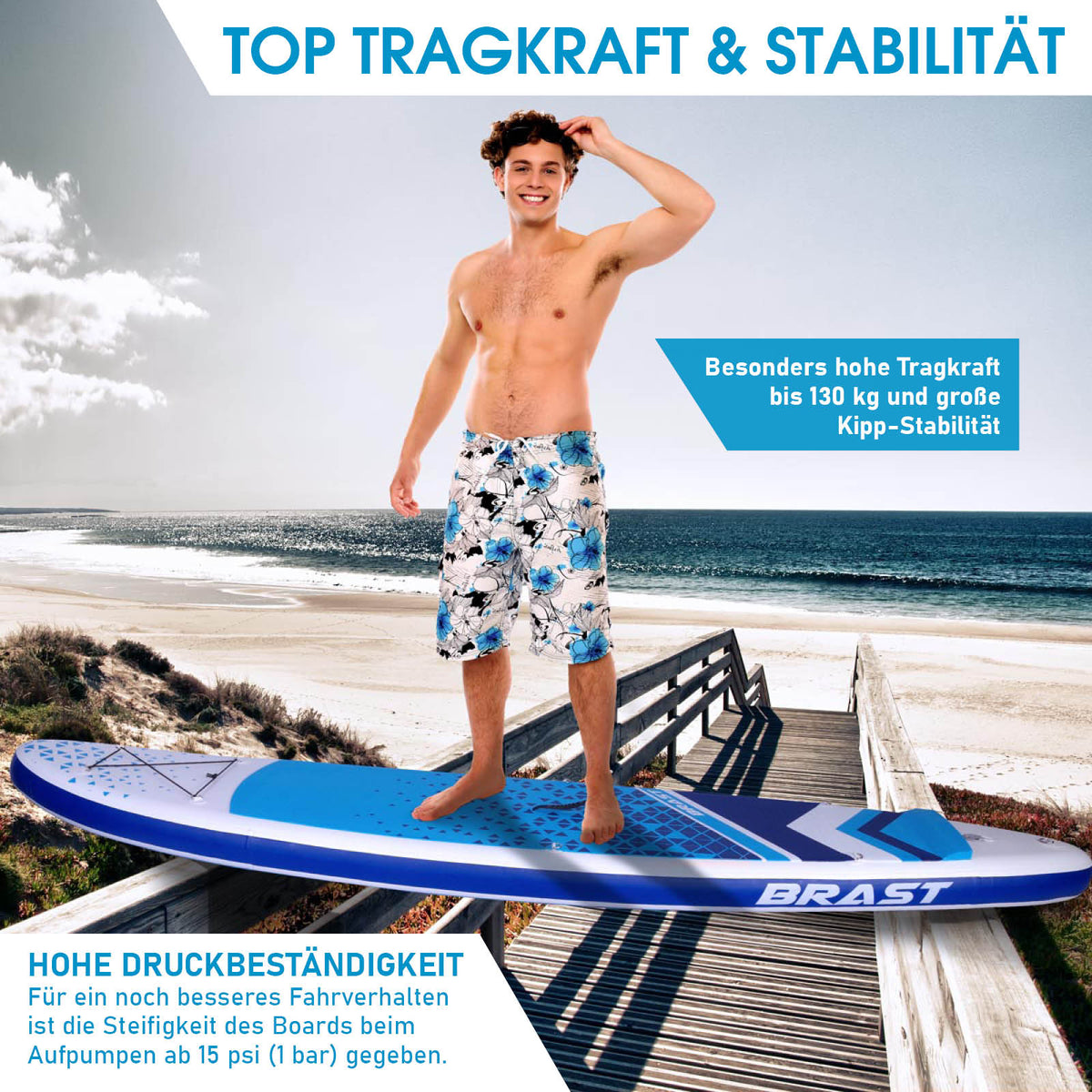 SUP Board aufblasbar DUDE 320