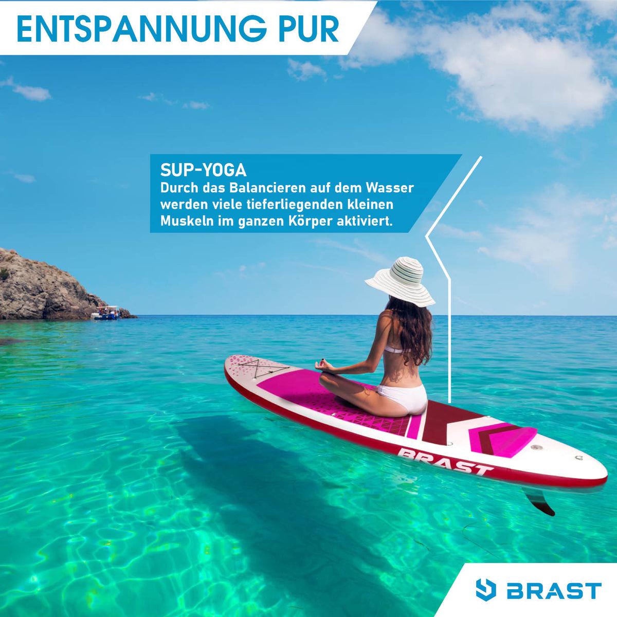 SUP Board aufblasbar LADY 300