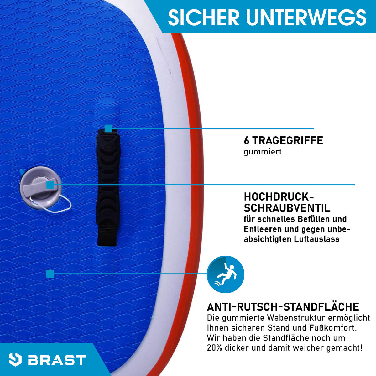 SUP Board aufblasbar FAMILY 370