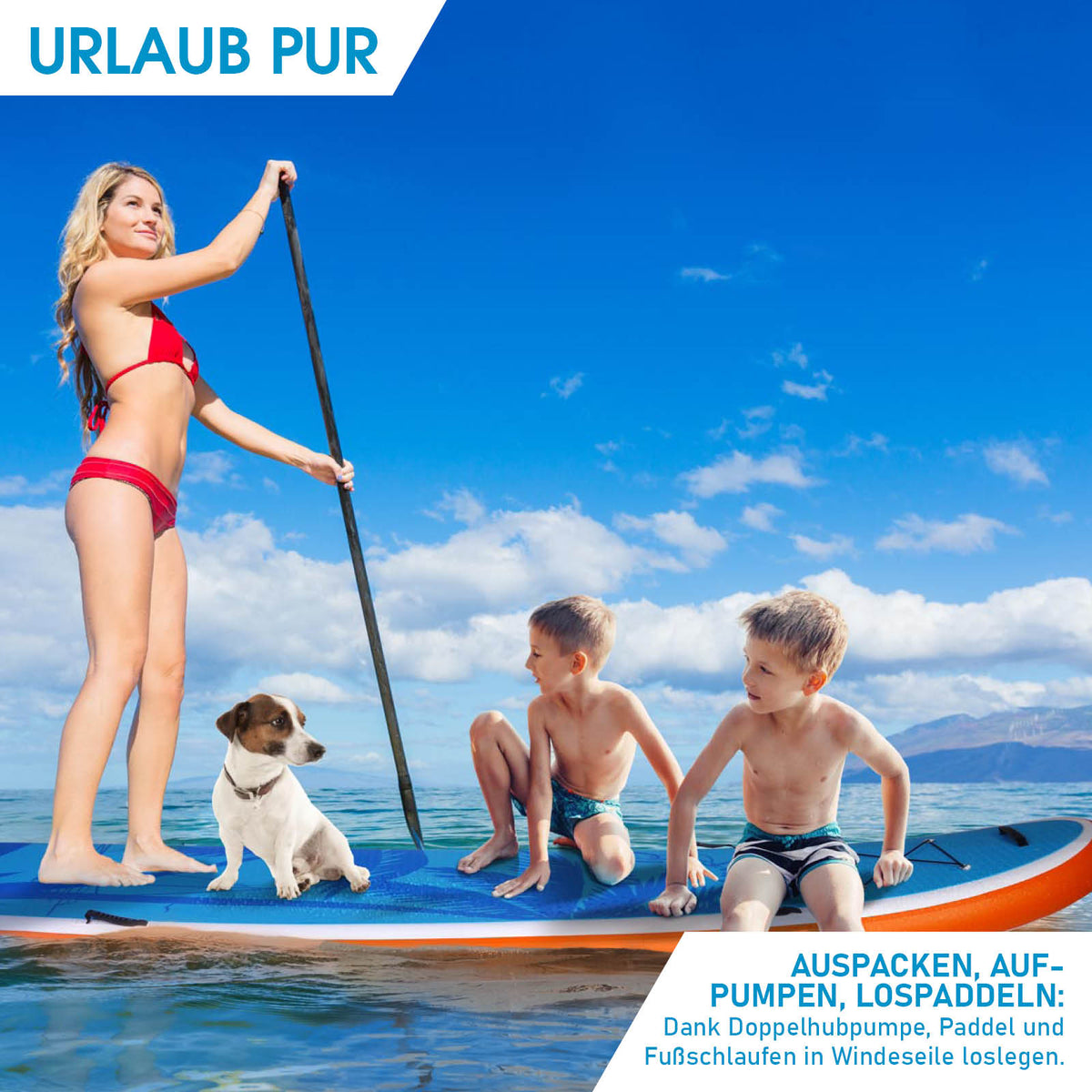 SUP Board aufblasbar FAMILY 370