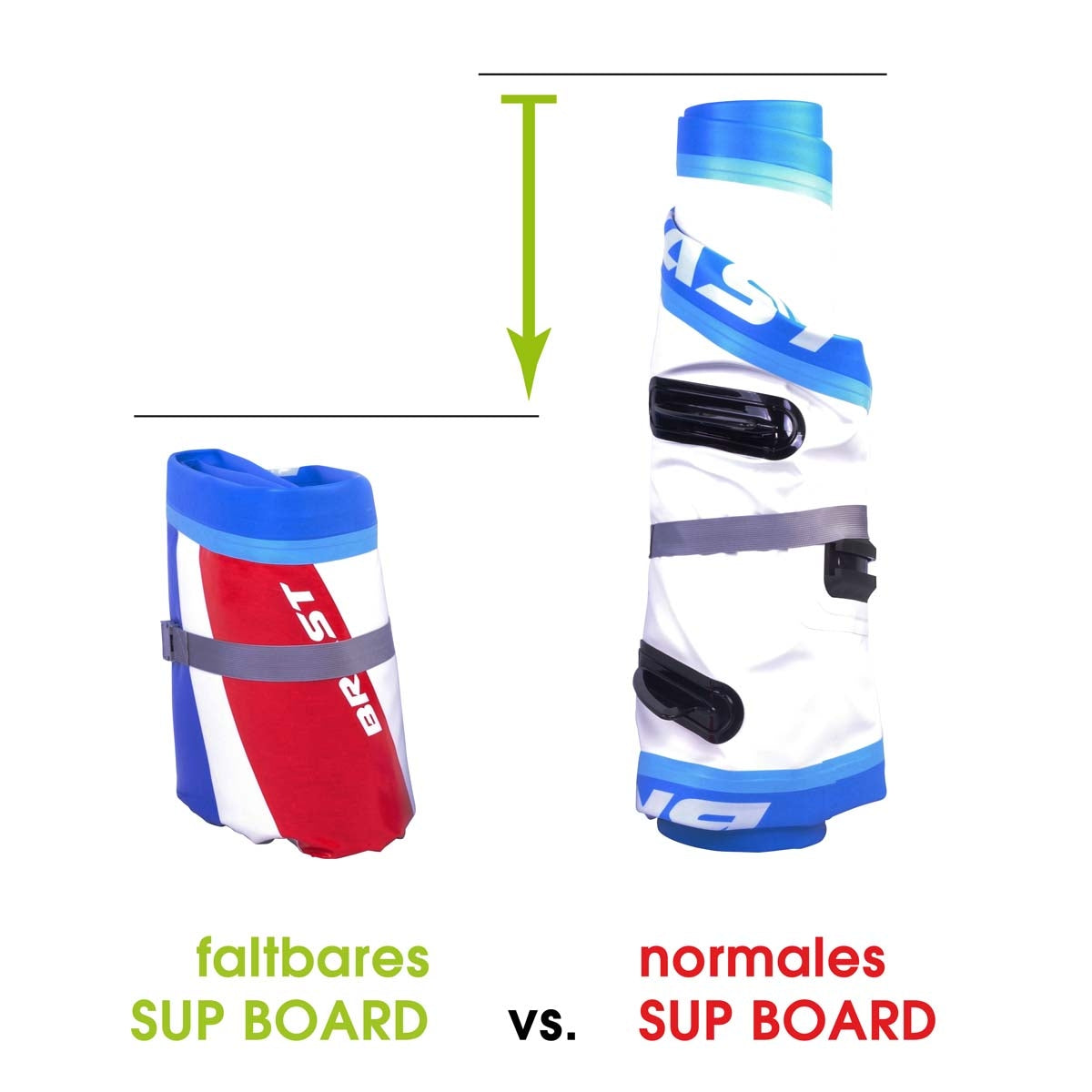 SUP Board aufblasbar CAMOUFLAGE 320 faltbar