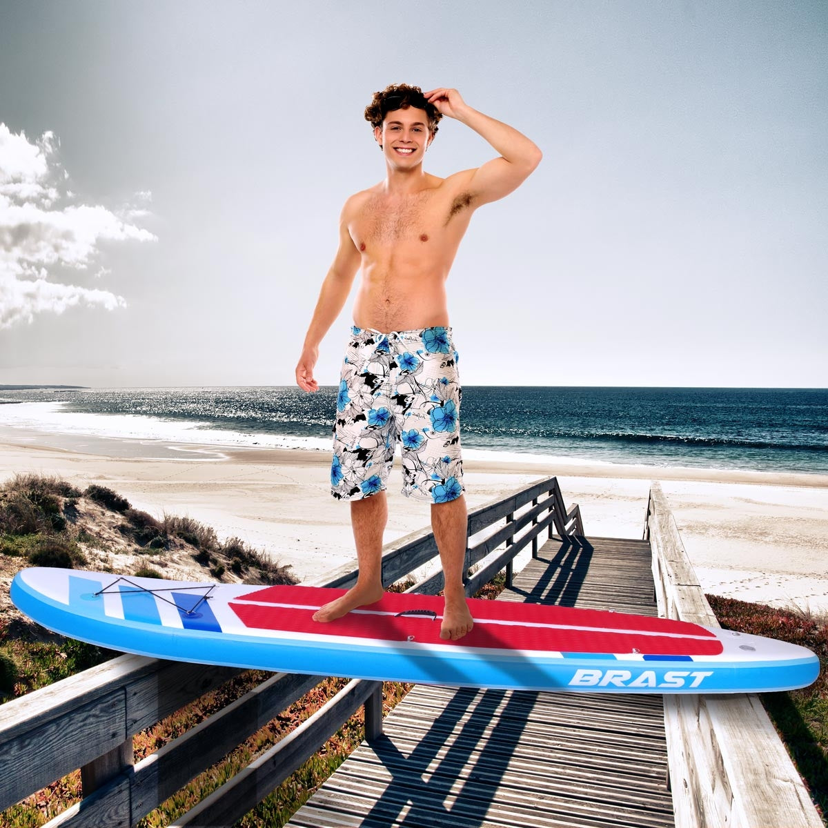 SUP Board aufblasbar CAMOUFLAGE 320 faltbar