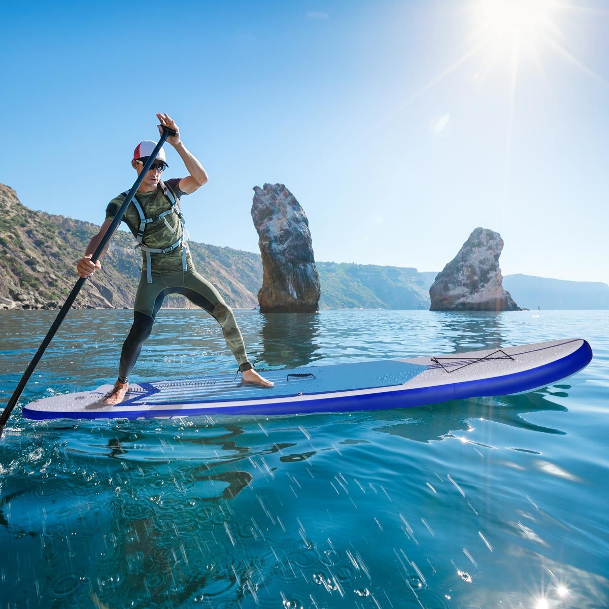 SUP Board aufblasbar PRO 320 blue