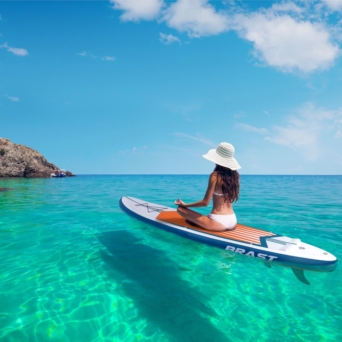 SUP Board aufblasbar PRO 320 orange