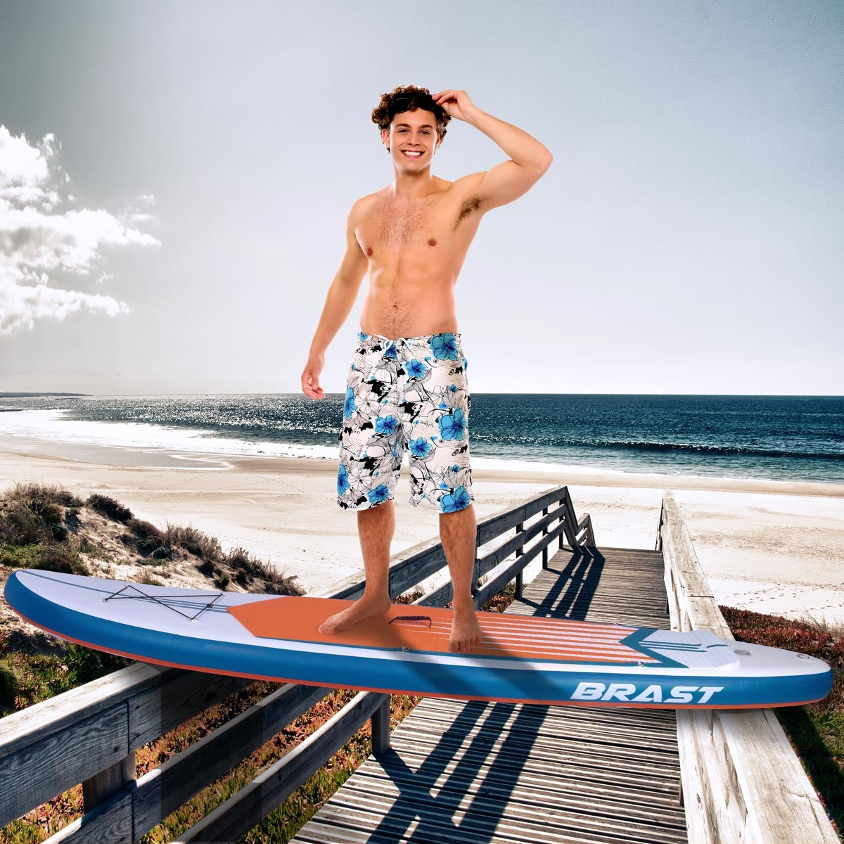 SUP Board aufblasbar PRO 320 orange