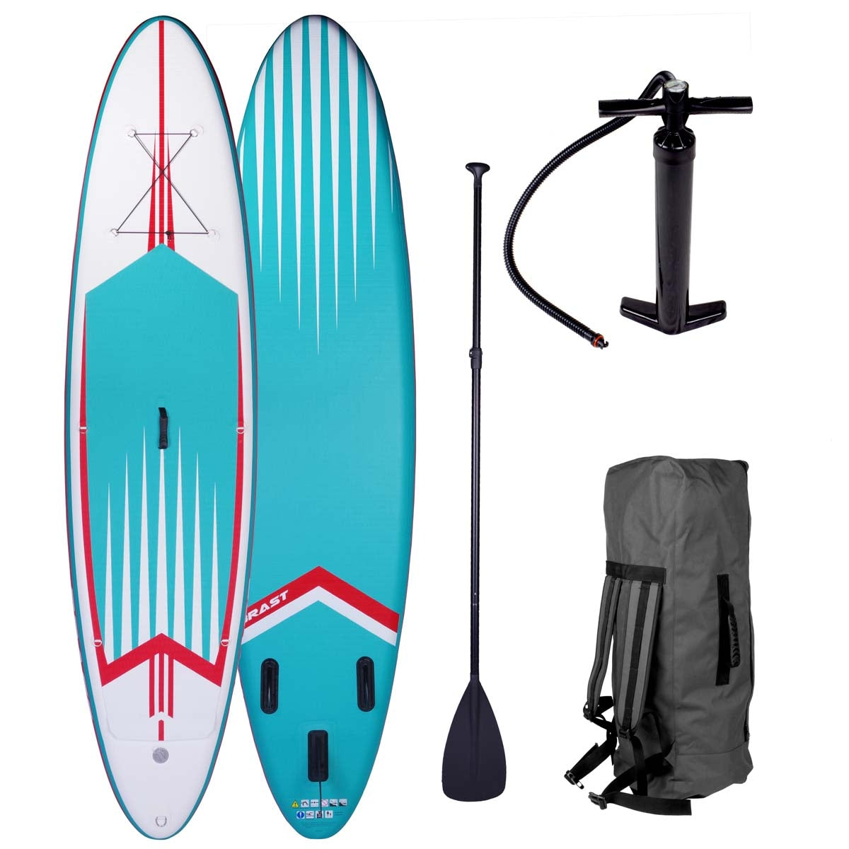 SUP Board aufblasbar PRO 320 türkis