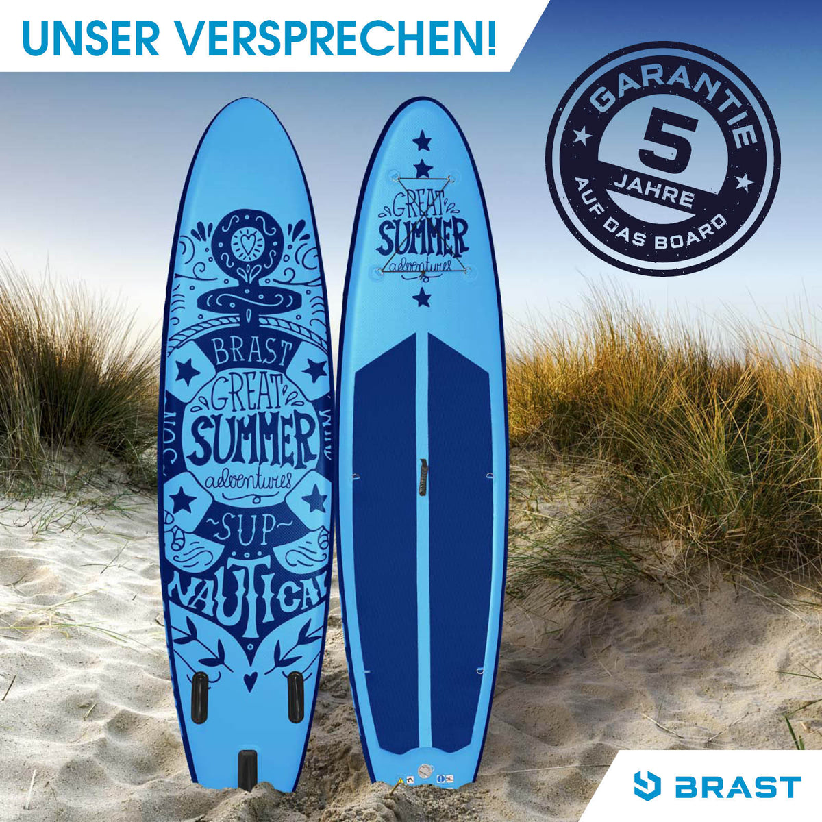 SUP Board aufblasbar SUMMER 320 blue
