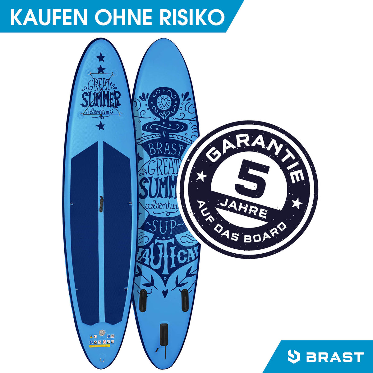 SUP Board aufblasbar SUMMER 320 blue