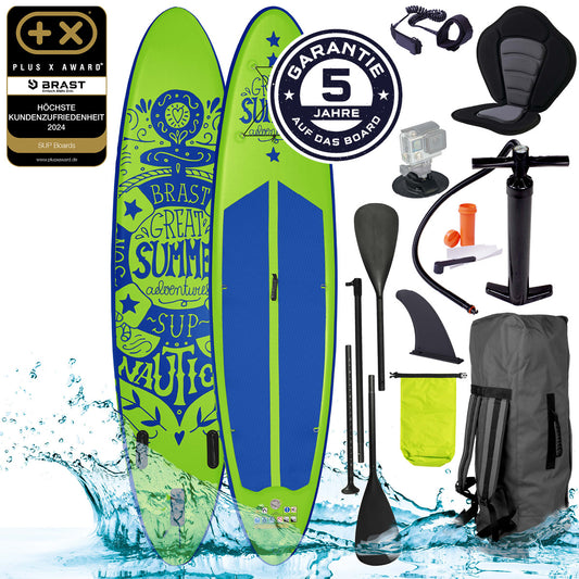 SUP Board aufblasbar SUMMER 320 green