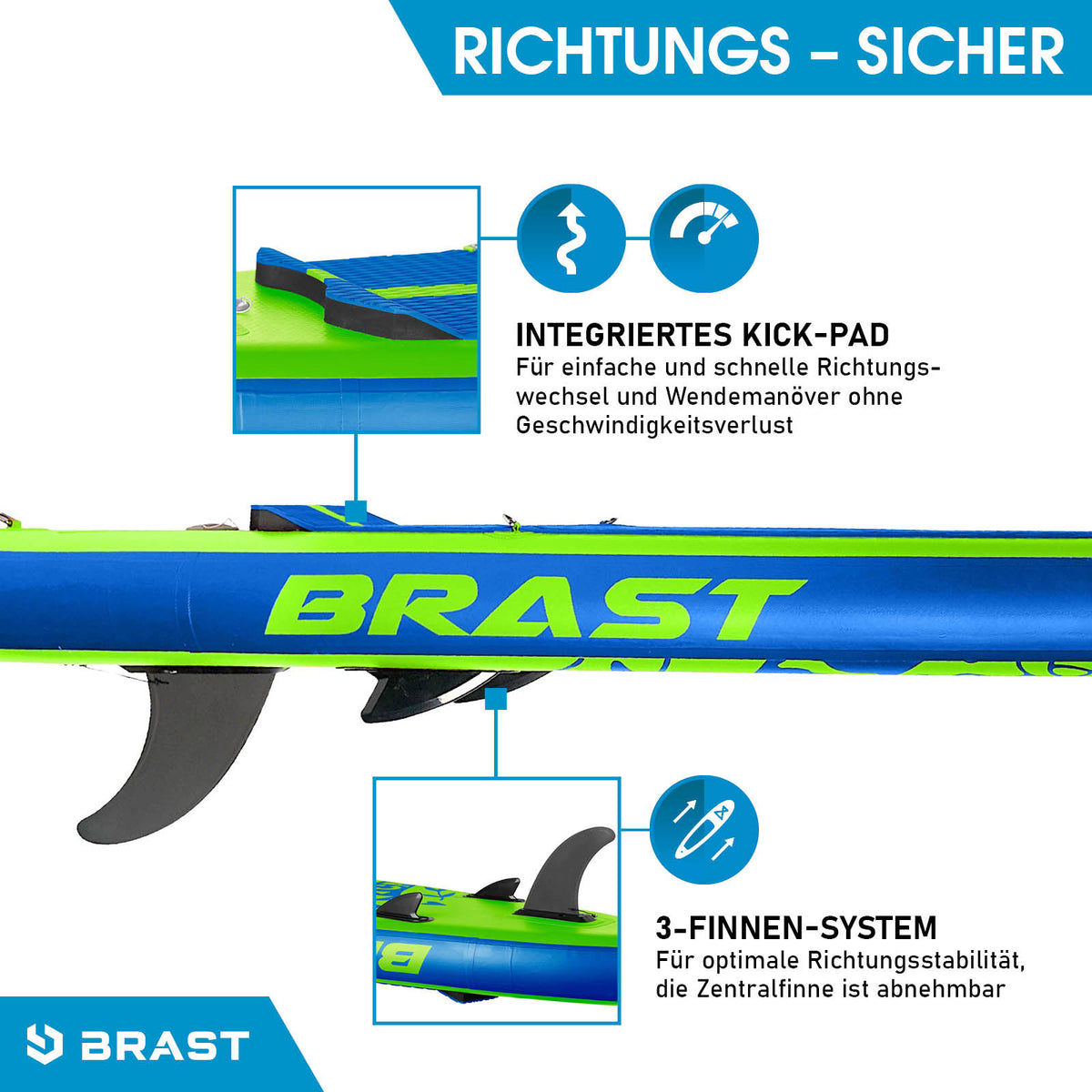 SUP Board aufblasbar SUMMER 320 green