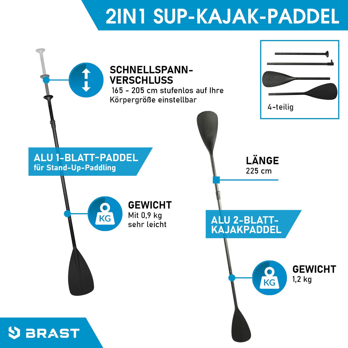 SUP Board aufblasbar SUMMER 320 orange