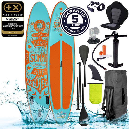 SUP Board aufblasbar SUMMER 320 türkis