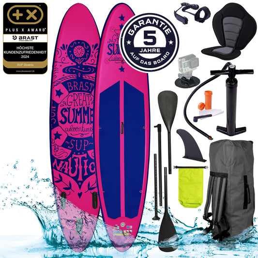 SUP Board aufblasbar SUMMER 320 pink