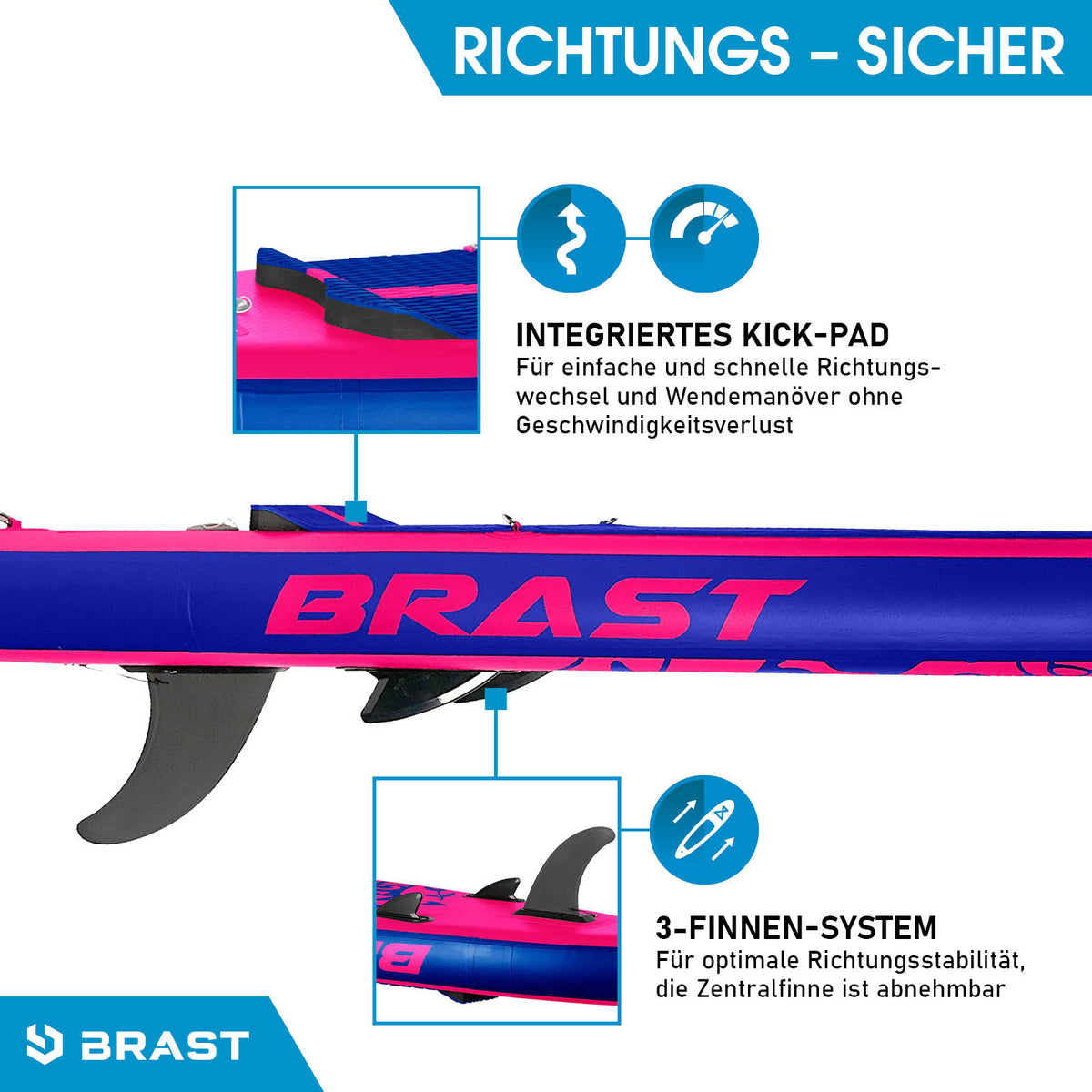 SUP Board aufblasbar SUMMER 320 pink