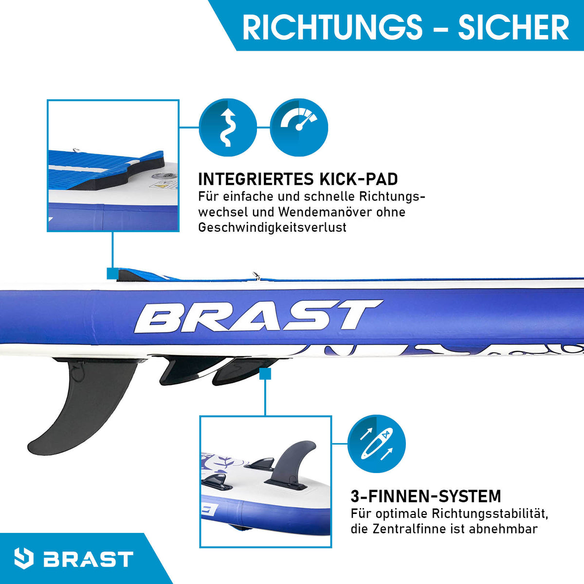 SUP Board aufblasbar SUMMER 320 white