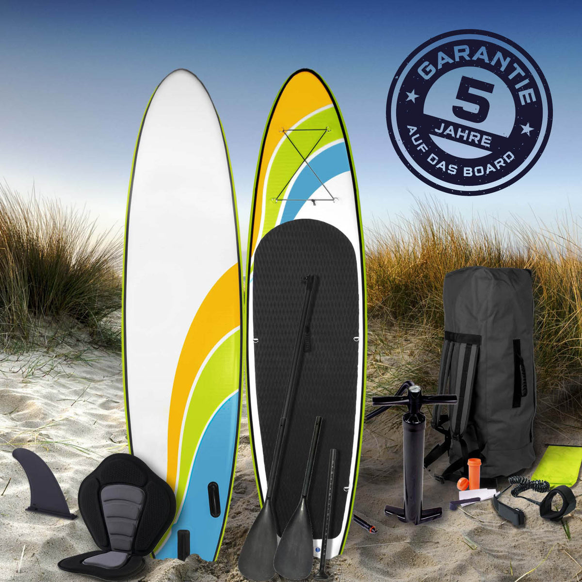 SUP Board aufblasbar HAPPINESS 300