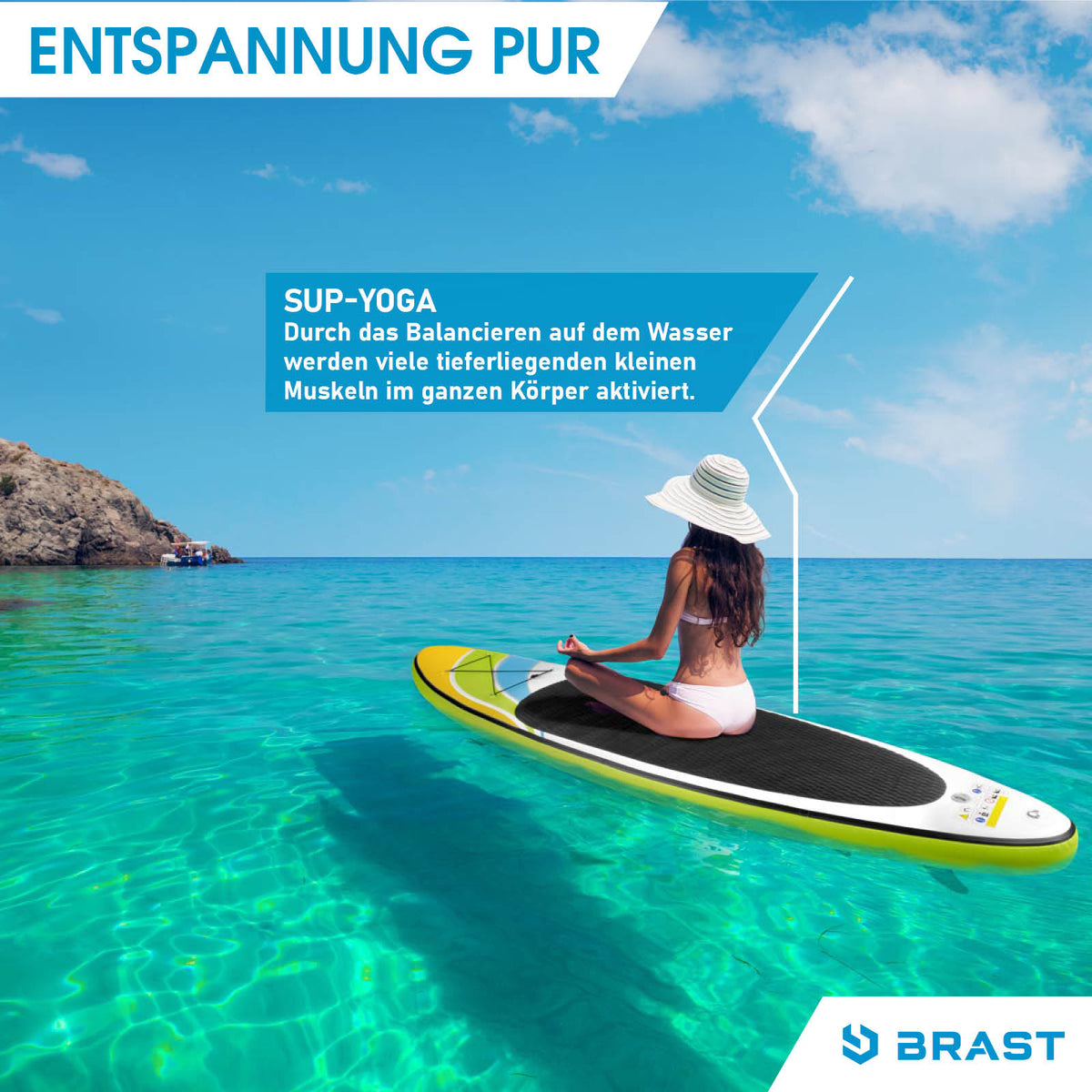 SUP Board aufblasbar HAPPINESS 300