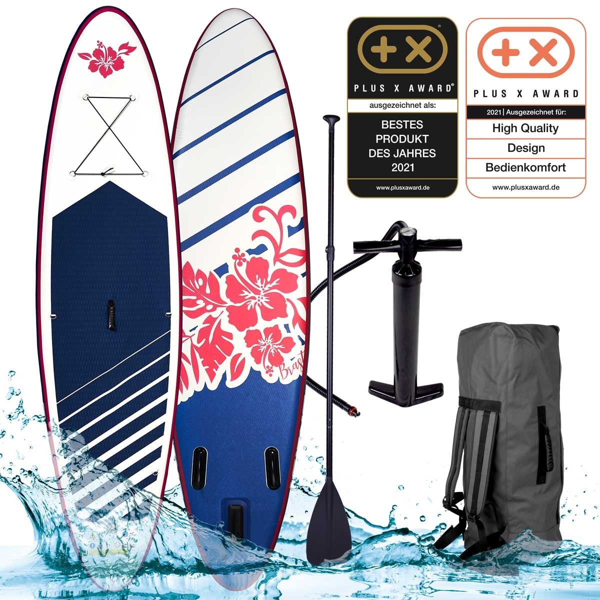 SUP-Board aufblasbar HIBISKUS 300