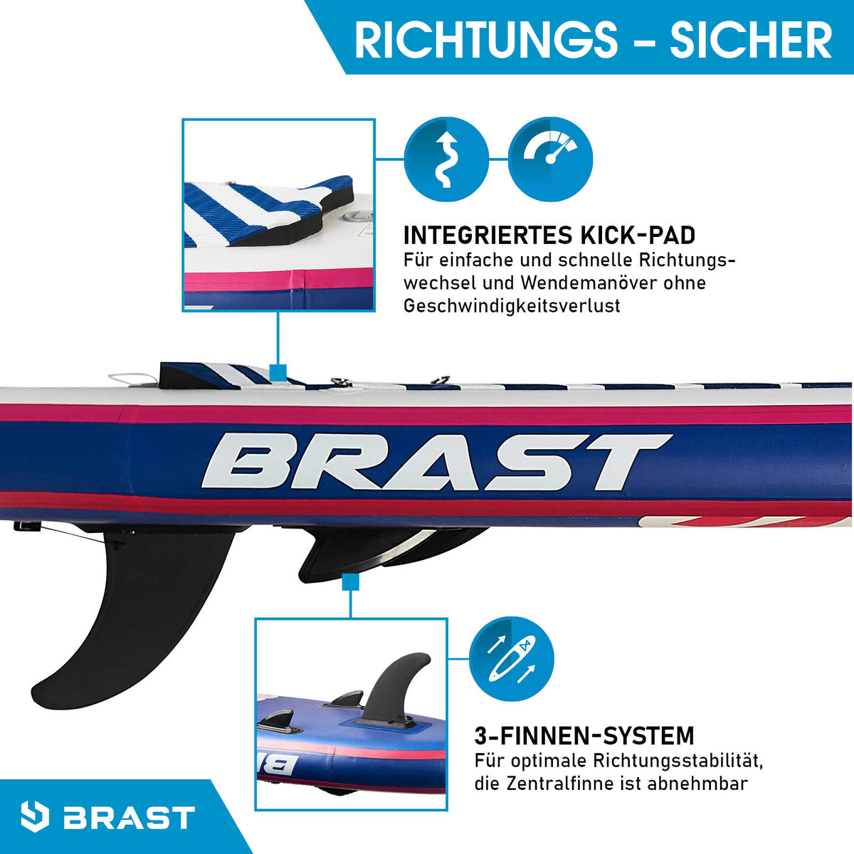 SUP-Board aufblasbar HIBISKUS 300