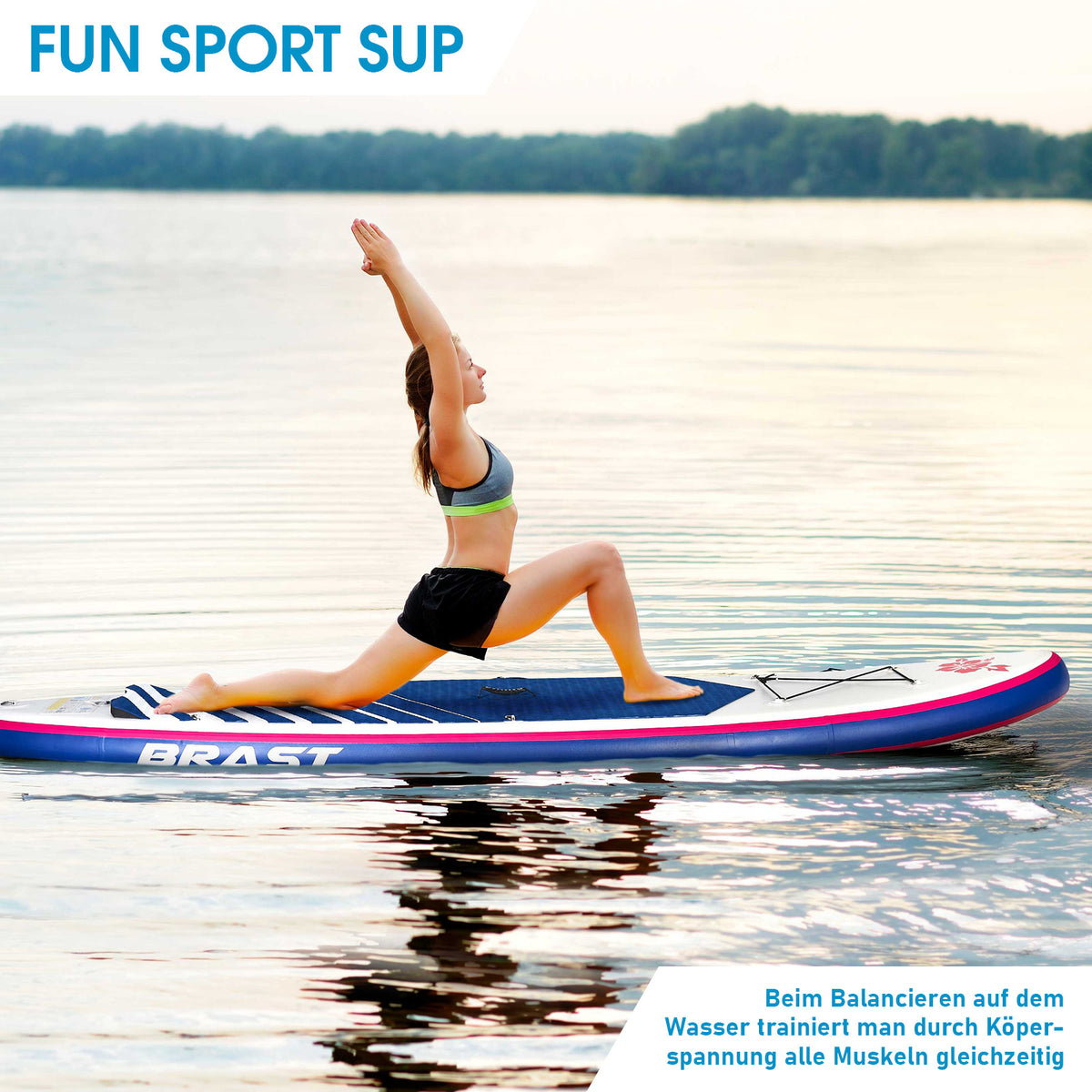 SUP-Board aufblasbar HIBISKUS 300