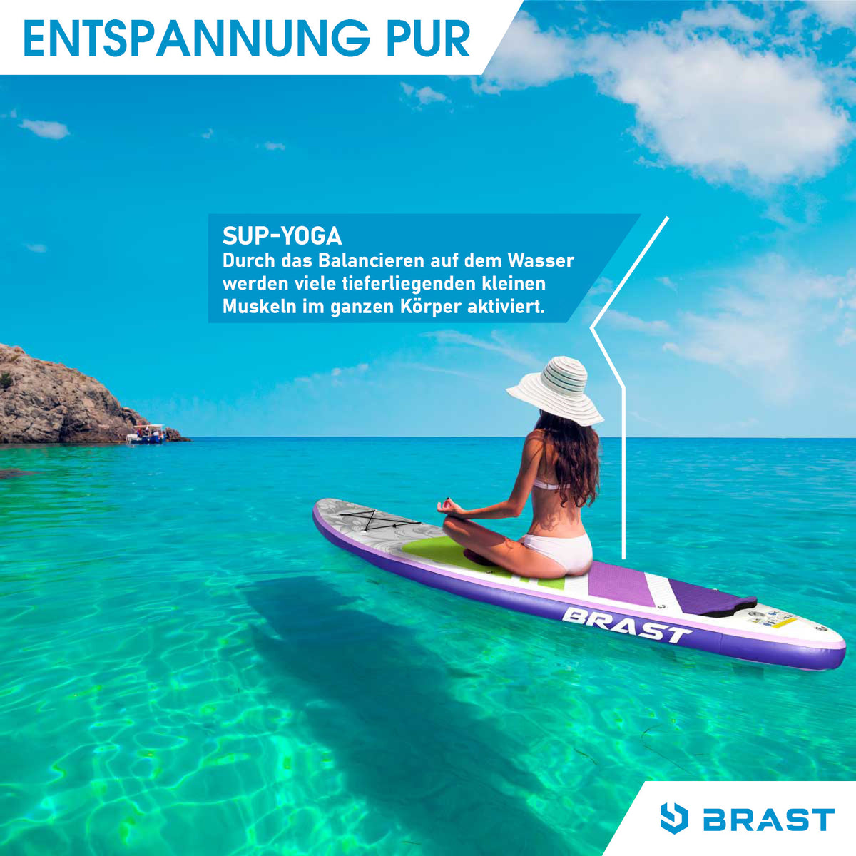 SUP Board aufblasbar LILY 300