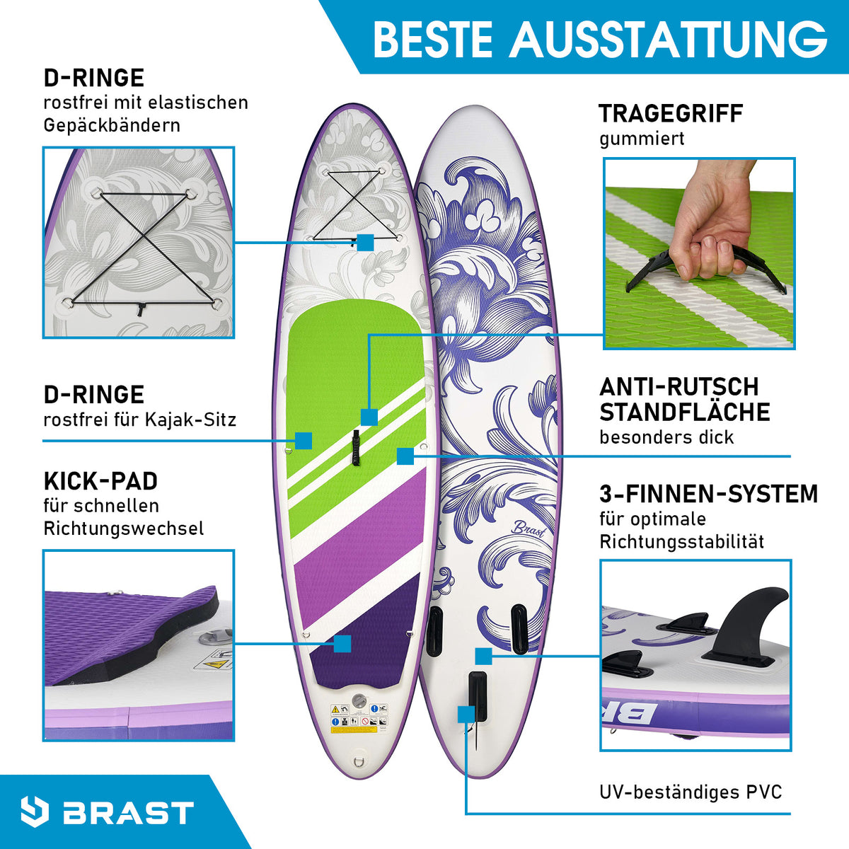 SUP Board aufblasbar LILY 300