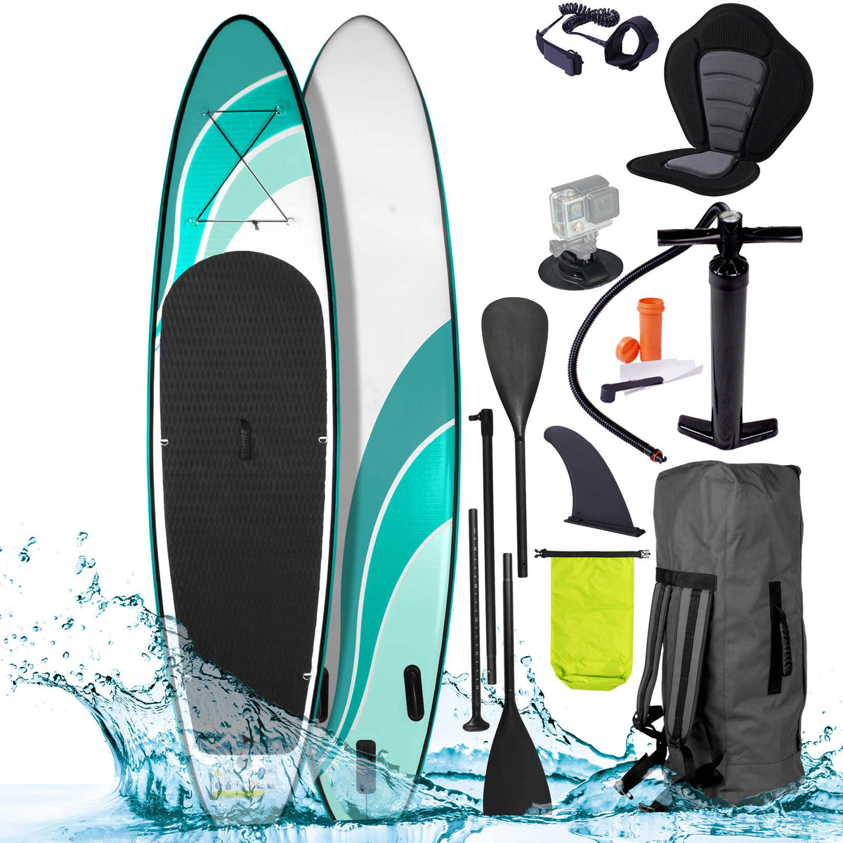 SUP Board aufblasbar mit Sitz WAVE 300