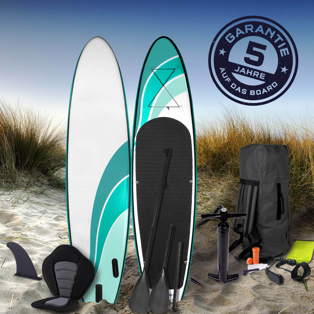 SUP Board aufblasbar mit Sitz WAVE 300