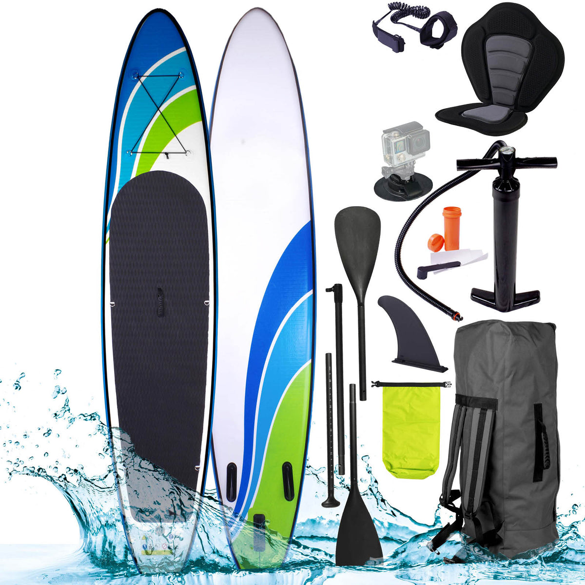 SUP Board aufblasbar mit Sitz SPEED 365