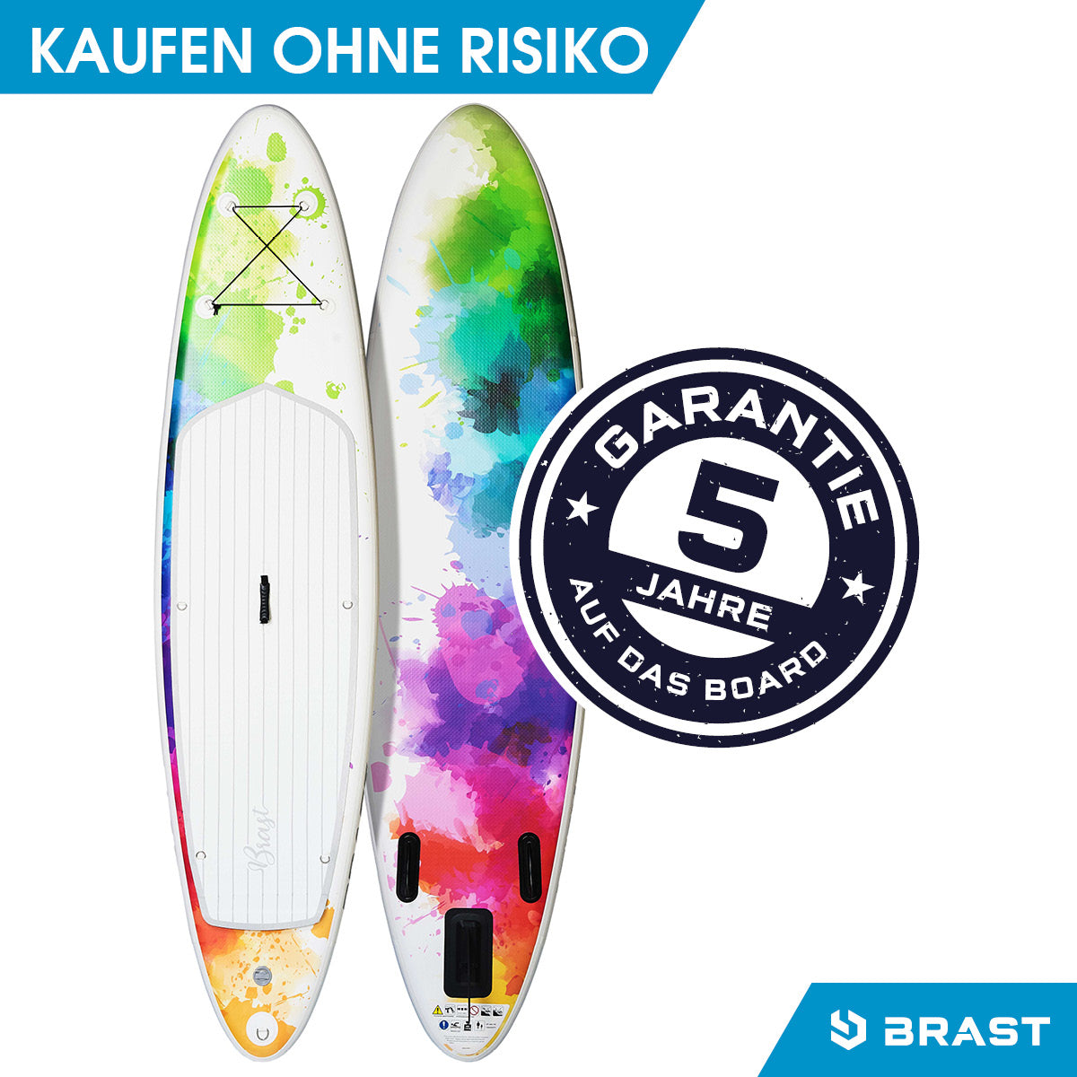 Aufblasbares SUP Board Set mit Sitz RAINBOW 300