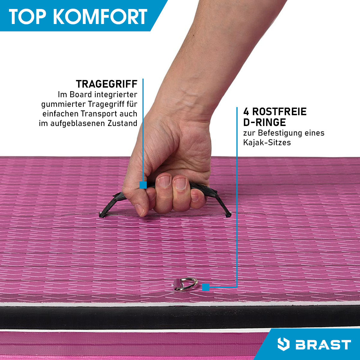 Aufblasbares SUP Board Set mit Sitz TROPIC 300