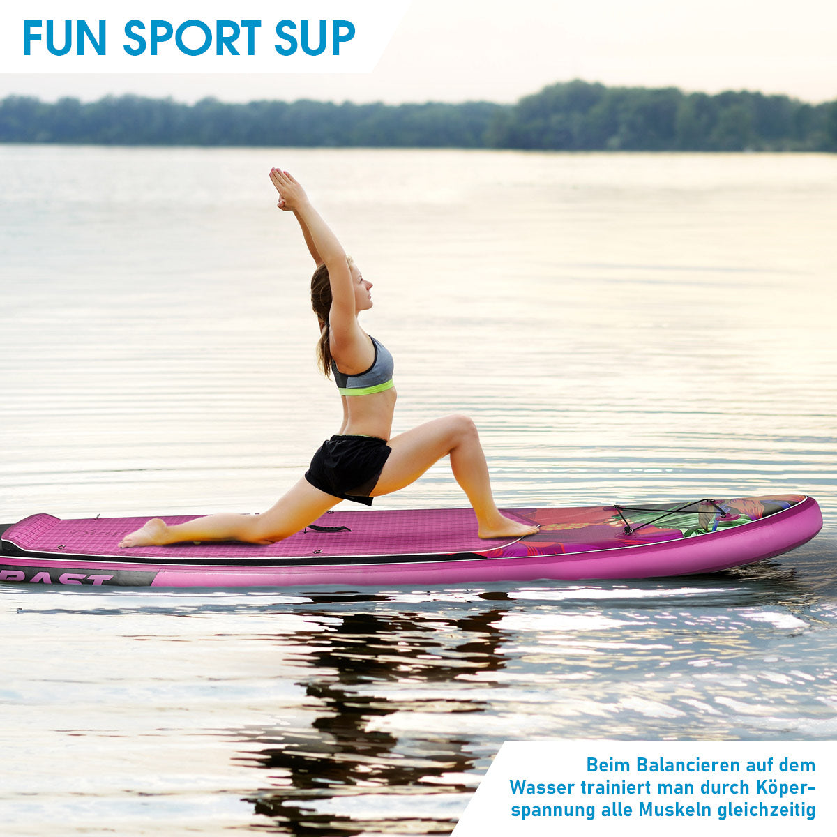 Aufblasbares SUP Board Set mit Sitz TROPIC 300