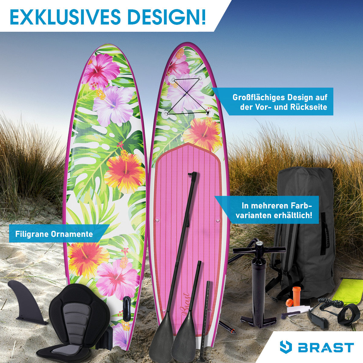 Aufblasbares SUP Board Set mit Sitz EDEN 300