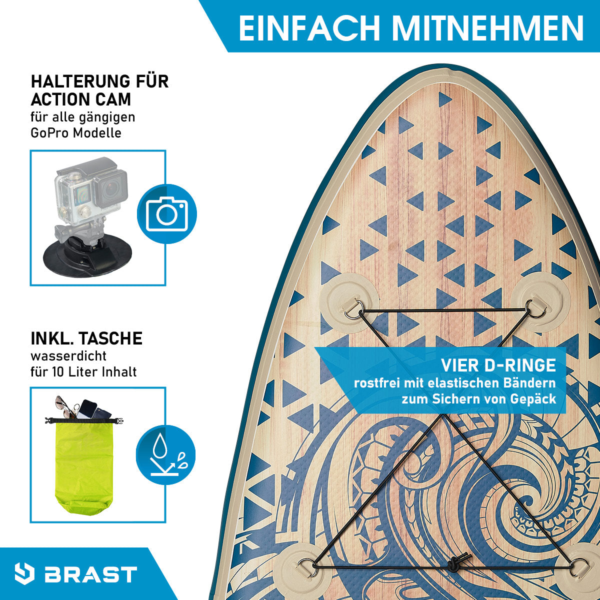 SUP Board aufblasbar TRIBAL 320
