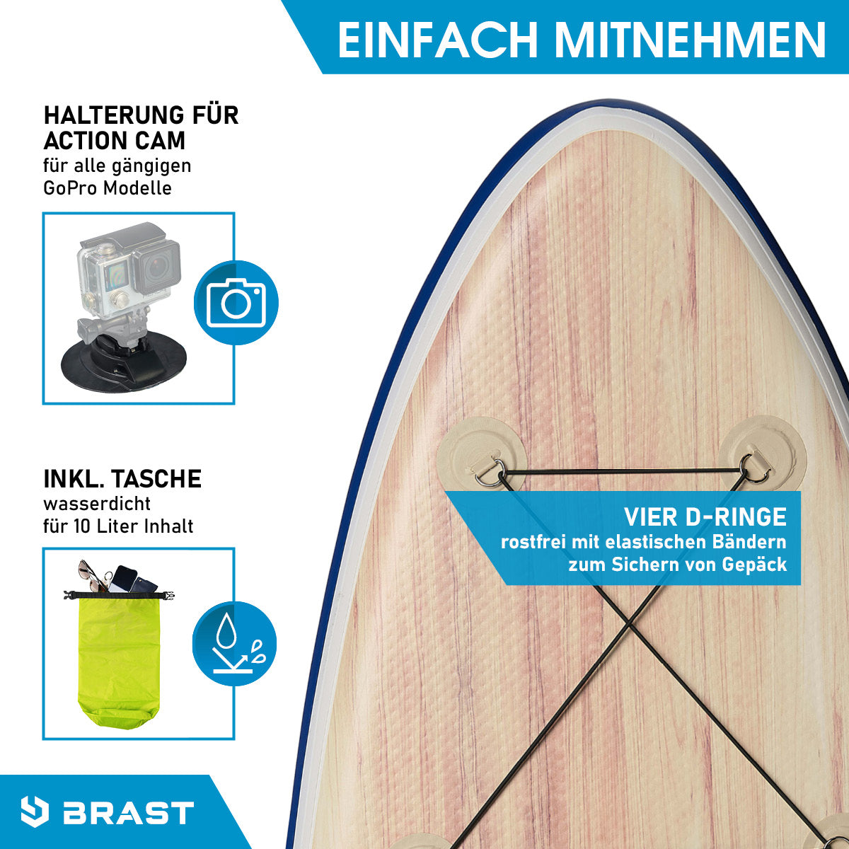 SUP Board aufblasbar TURTLE 320